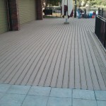 slippery timber decking