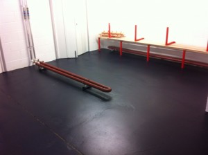 Concrete Flooring – University Sports Complex. Leeds
